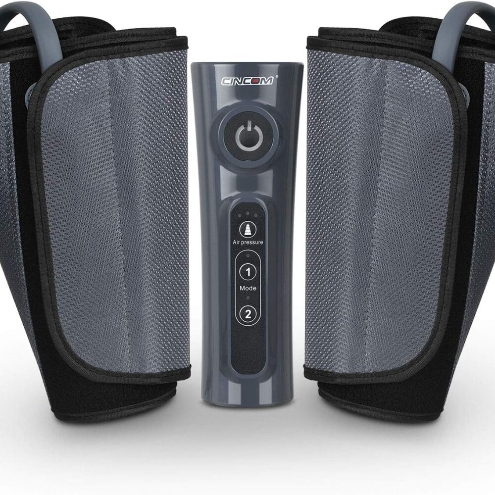 (003) Leg Massager for Circulation/Pain Relief, Air Compression Calf Massager